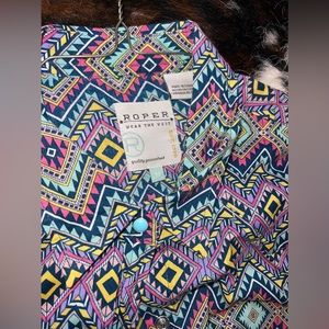 ROPER Multi-Color Rodeo Shirt